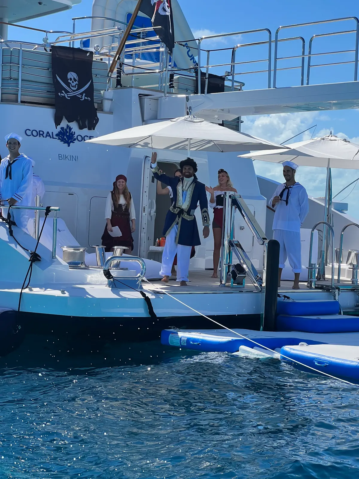 A themed day or night on board, at least one