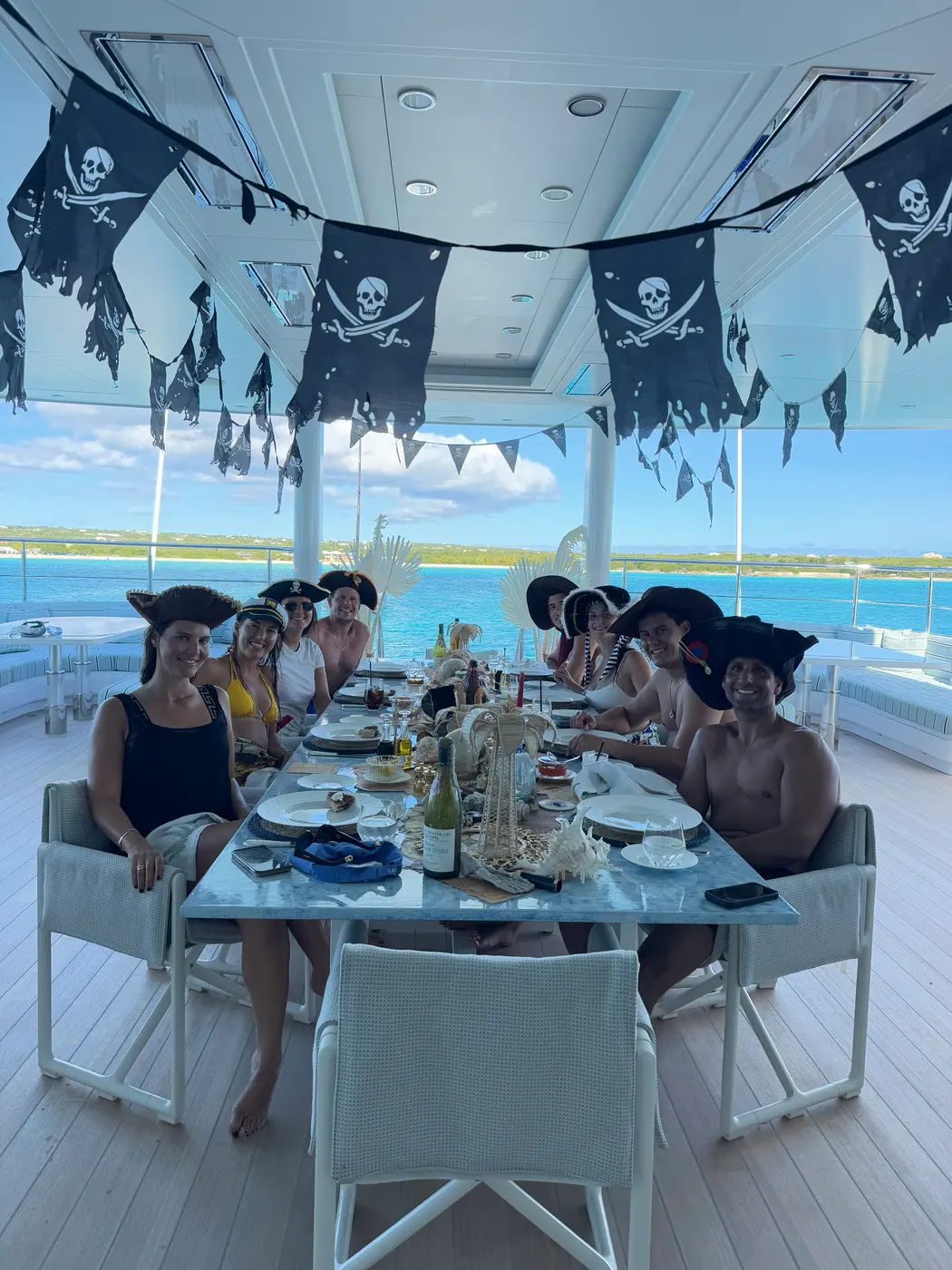 A themed day or night on board, at least one