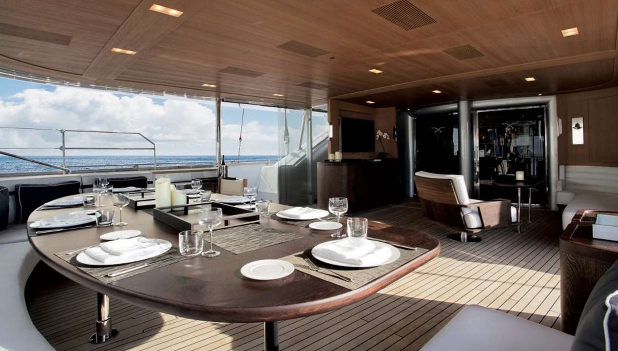 SEAHAWK Superyacht | 60m Perini Navi Yacht | SEAHAWK Yacht Hire | Ahoy Club