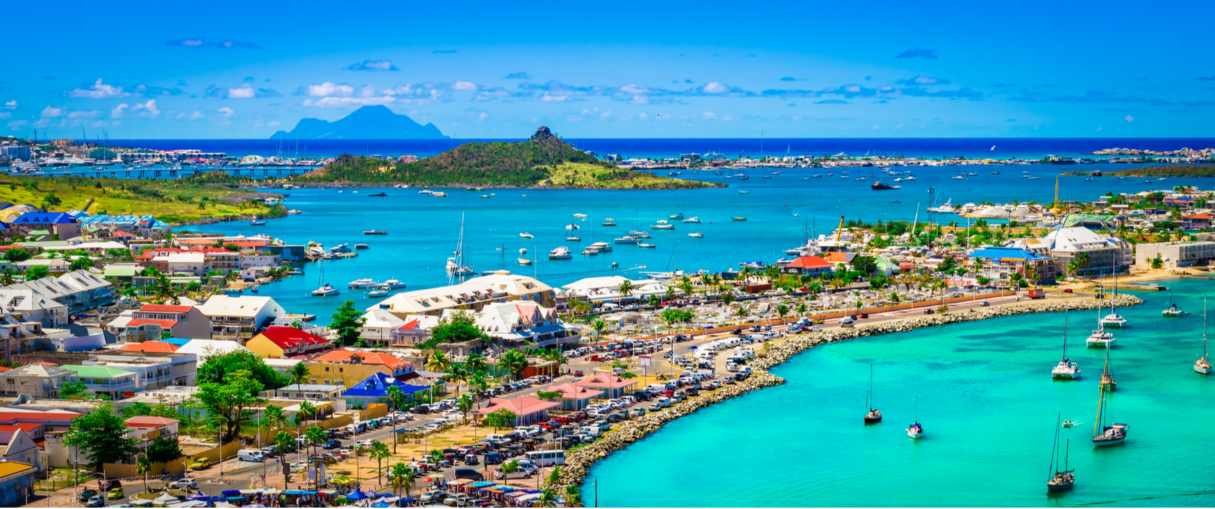 Pool party Caribbean, Private Nature reserve Saint Marteen