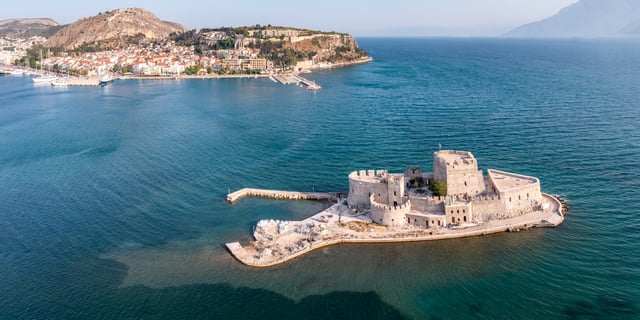 Nafplion aerial view