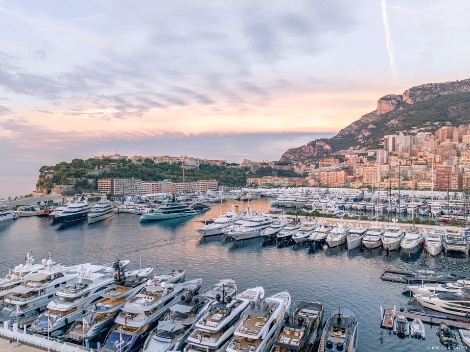 monaco yacht show port hercules