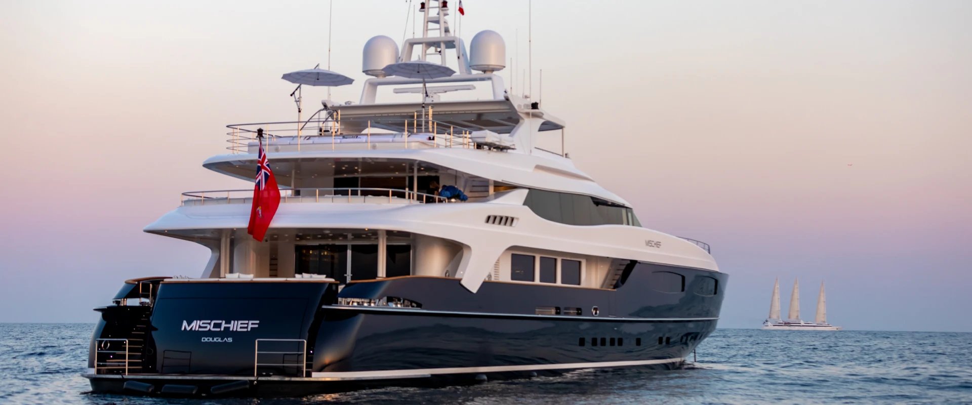 Mischief superyacht hero banner