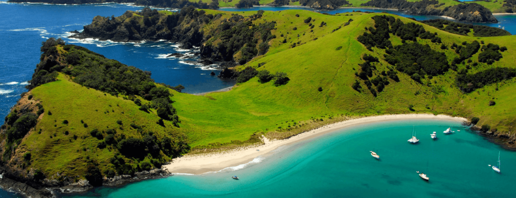 explore secluded beaches onboard bay of islands charter