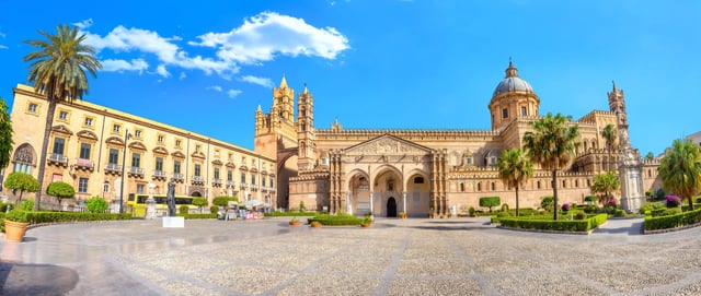Cathedral church in Palermo - Sicily, Italy