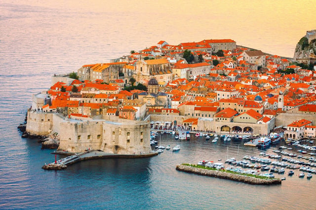 View of the Dubrovnik old city, Croatia