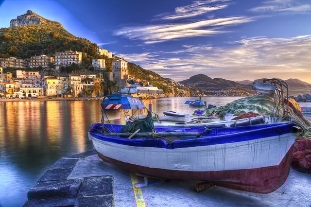 Cetara fishing village Amalfi coast
