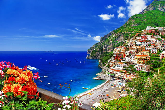 Positano Coast of Amalfi, Italy