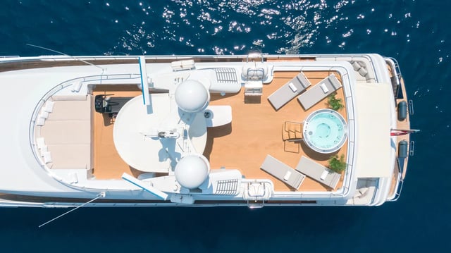 blue ii yacht deck plan