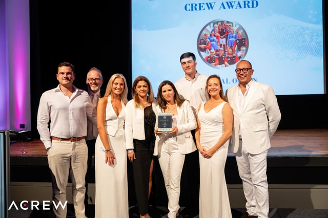 Celebrating CORAL OCEAN's Victory at the ACREW Crew Awards 2024