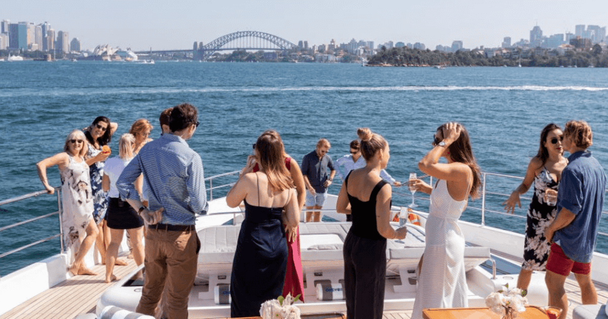 yacht party sydney harbour