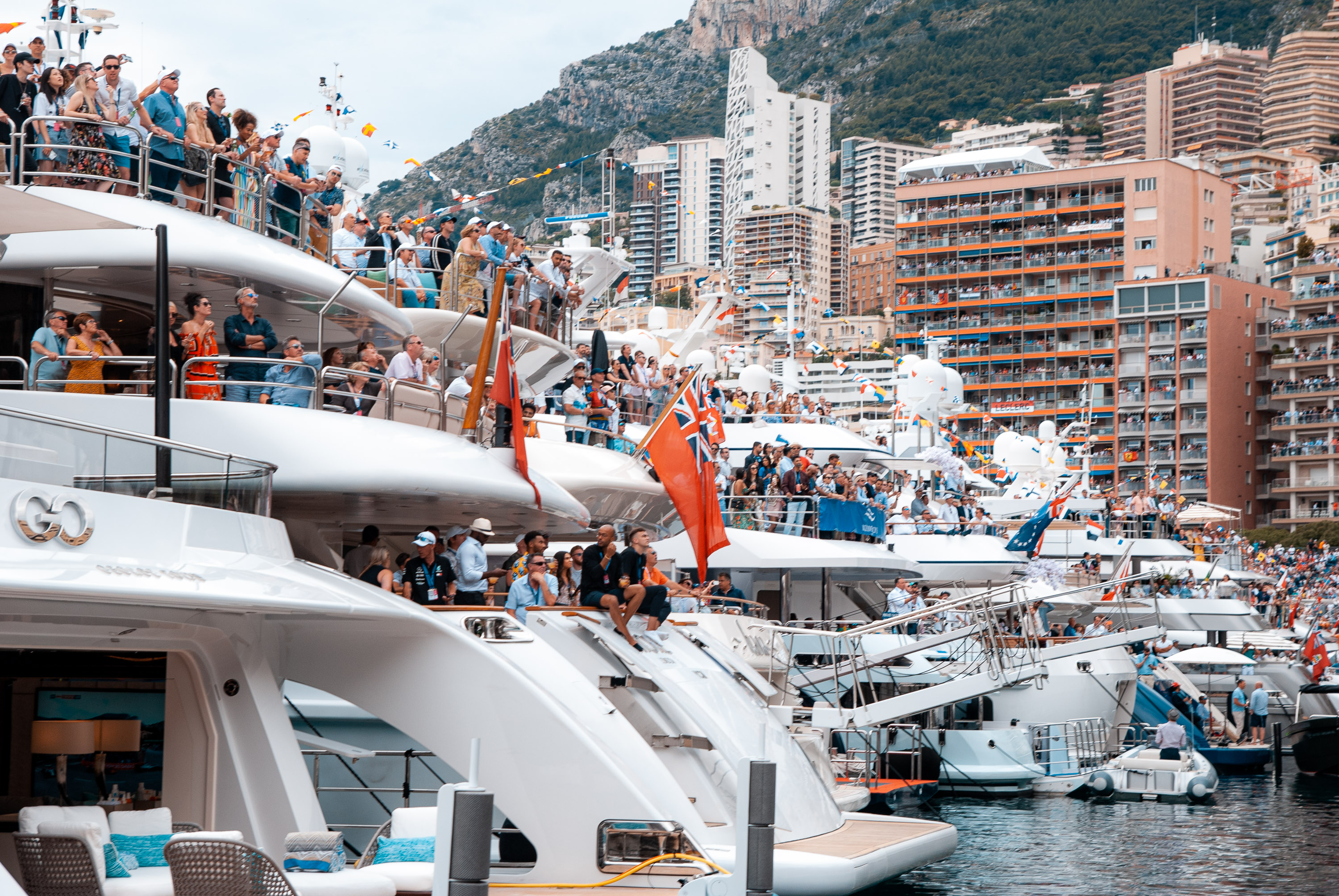 The stars at the Monaco GP 