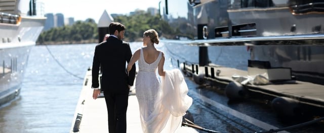 The Best Yachts to charter for a Wedding in Australia