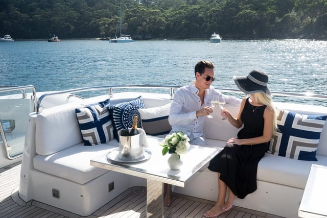 Valentine’s Date Ideas in Sydney (on a superyacht!)