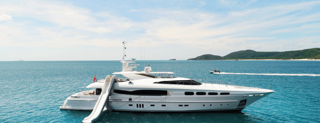 Luxury yachts around the world