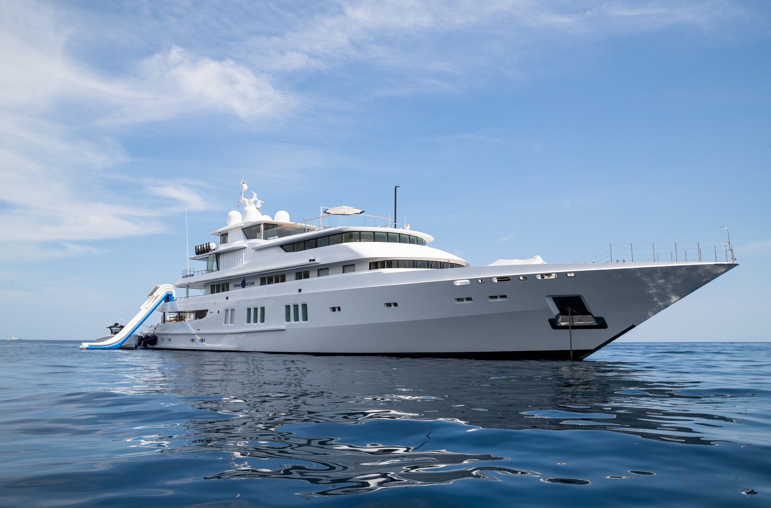 coral ocean mega yacht
